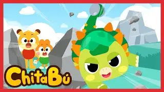 &iquest;Es beb&eacute; Anquilosaurio un fuerte Dinosaurio? | Canciones Infantiles | #ChitaB&uacute;