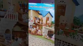 New Smyths Toy Store Exclusive Sylvanian Families Large House with Carport Gift Set #Shorts