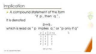 CSC 102- Logical Equivalence and Implication