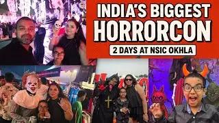 Halloween event 2 days fun at horrorcon india Nsic okhla #horrorcon #halloween2025 #halloweenevent 