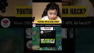 YOUTUBE MPL KENA HACK?#jejeadriel #mplid #youtube #shorts #mlbb