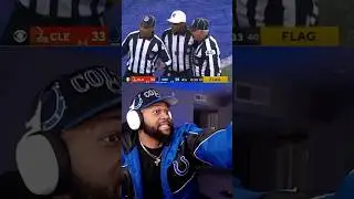 HIGHWAY ROBBERY 😭 #shorts #nfl #nflfootball #football #colts #browns #brownsvscolts #reaction