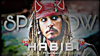 HABIBI Remix Ft. Johnny Depp aka Jack Sparrow 🥵 || Jack Sparrow edit || Johnny Depp status edit ||