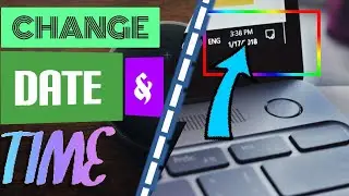 How To Change The Time And Date In Any Type Of Windows|| #windows