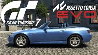 AC Evo & GT7 comparison VR S2000 at Laguna