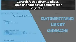 Gel&ouml;schte oder verlorene Daten unter Windows oder Mac wiederherstellen