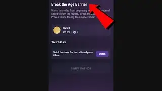 Break the Age Barrier Tapswap Code | Break the Age Barrier!Proven Online Money-Making Methods!