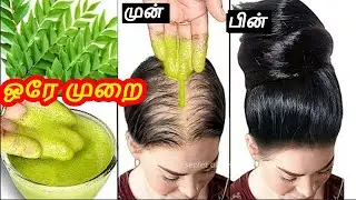 Hair Growth Tips Tamil Hair Serum DIY #hairgrowthtipstamil