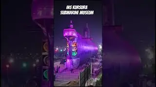 INS Kursura Submarine Museum🤍#submarine #subscribe #song  #pushpa2therulesongs