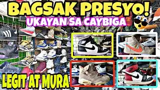 MURANG UKAY-UKAY SHOES SA CAYBIGA NORTH CALOOCAN 1500 BELOW LANG! | JORDAN | NIKE | ADIDAS AT IBA PA