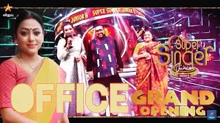 Baakiyalakshmi Office & Super Singer Junior 8 | Grand opening | free time update