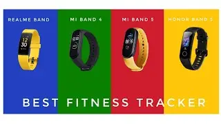 mi band 5 vs mi band 4 vs realme band vs honor band 5