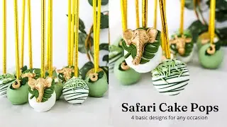 Safari Cake Pops | Bree Bakes