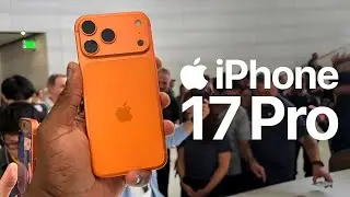 iPhone 17 Pro/ Pro Max Cosmic Orange Hands-on🔥