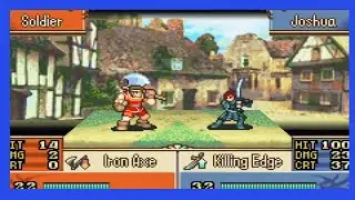 Dread Fighter / Mortal Savant Joshua Fire Emblem Sacred Stones Microhacking
