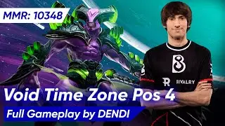 DENDI FACELESS VOID TIME ZONE SUPPORT | Dota 2 Pro Gameplay