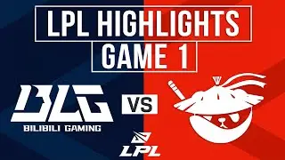 BLG vs AL Highlights Game 1 | LPL 2026 Split 1 | Bilibili Gaming vs Anyone's Legend