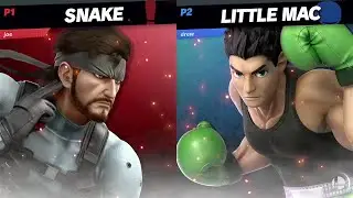 IdealSavagery (Little Mac) vs MatsuKatsu (Snake, Random) - Redemption Losers Finals - WGAC #125