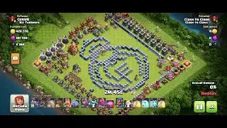Biz Turkmen vs Clash to Clans | Clash of Clans Defenseless Town Hall 16 Creative Attack | Video 3