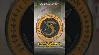 Counter-Strike 2 🪙 The 5 Year Veteran Coin #counterstrike2 #cs2 #valve #valveindex #linux