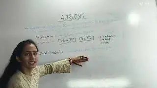 ALTRUISM/animal behaviour/ethology/m.sc/b.sc/competitive exam 