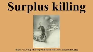 Surplus killing