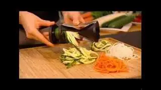 Spirelli taille-l&eacute;gumes spaghettis GEFU sur MaSpatule.com