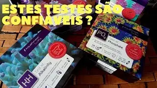 Principais testes para Aquário marinho | testes Aquaforest Kh | MG | CA | NO3 | PO4