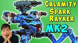 New Mk2 Calamity Spark Rayker BEAST MODE Gameplay - War Robots WR