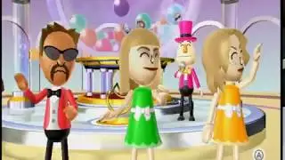 Wii Party -Bingo (Expert) Player Camila vs Jake vs Gabi vs Rechel