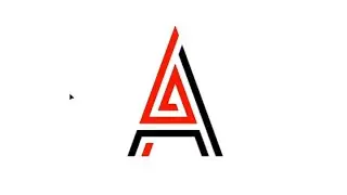 A alphabet logo design | letter logo design | logo design | graphic design | illustrator