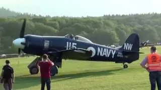 Hawker Sea Fury F-AZXJ @ Hahnweide 2013