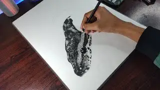 How to Draw Hyperrealistic Drawing of Snake 🐍