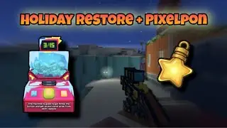 Holiday Restore + Pixelpon review - Pixel gun 3D