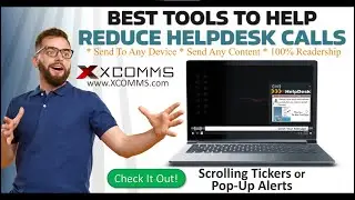 Helpdesk Outage Alert Tools To Reduce Helpdesk Calls and Tickets During System Outages