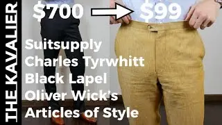 Trousers Without Beltloops - Best Places to Buy from $99 - $700 | OTR to MTM