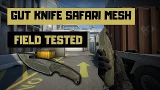GUT KNIFE SAFARI MESH | FIELD TESTED | SHOWCASE | CS:GO 2022