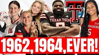 No.9 Texas Tech Soccer Blanks Kansas + Softball Fall Ball Explosion & Football Handles Houston