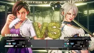 Uryo (Sakura) vs jivan_jp (Falke)：うりょ（さくら）vs jivan_jp（ファルケ）