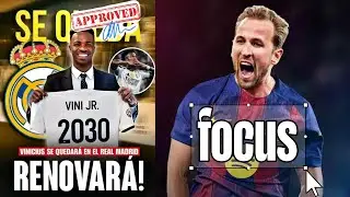 Le plan du FC Barcelone pour signer Harry Kane&bull;&bull;&bull;La prolongation de Vinicius est sur la bonne voie