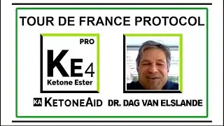Dr Dag Van Elslande Ketone Ester protocol for TDF riders.