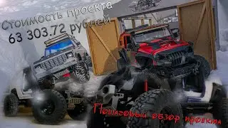 Стоимость проекта ( JEEP WRANGLER RUBICON DAKAR II ) составила 63 303.72 рублей. Я в шоке !!!!!!