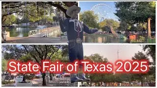 Texas state fair 2025 | جولة في ملاهي