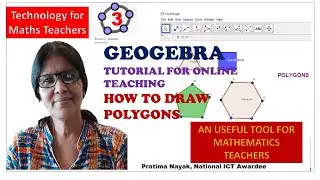 УЧЕБНОЕ ПОСОБИЕ ПО GEOGEBRA 3 | КАК РИСОВАТЬ МНОГОУГОЛЬНИКИ С ПОМОЩЬЮ GEOGEBRA | ОНЛАЙН-ПОСОБИЯ ПО МАТЕМАТИКЕ