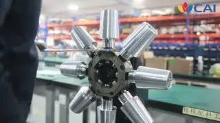 Mandrel installation and quality inspection 