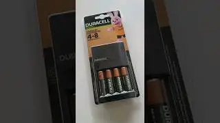 DURACELL Cargador de baterias AA y AAA NiMH #unboxing #pilas #baterias #duracell