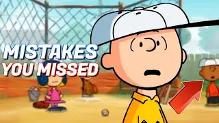 12 Biggest MISTAKES in It’s the Small Things Charlie Brown Movie You Missed | Charlie Brown Goofs