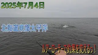 北海道　東部太平洋　海アメマス、サクラマス釣行　ルアーローテで釣果を出すっ！