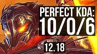 VIKTOR vs HEIMERDINGER (MID) | 10/0/6, 67% winrate, Legendary | EUW Master | 12.18