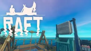 Прохождение Raft #22 ПЕРЕРАБОТКА МУСОРА